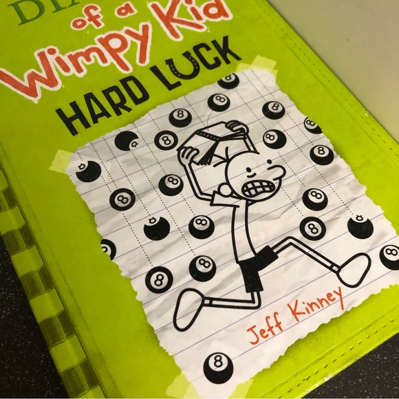 Hardcover Diary of a Wimpy Kid: Hard Luck - Picture 3 of 10